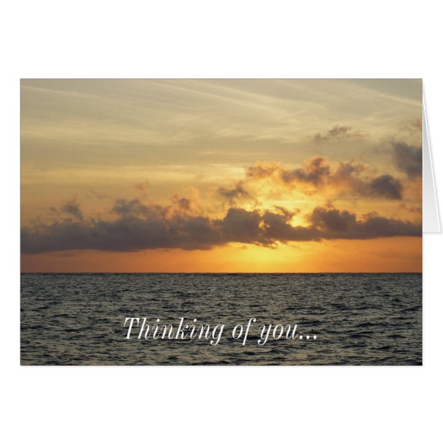 Sunrise Glory Folly Beach Thinking Of You (Front Horizontal)