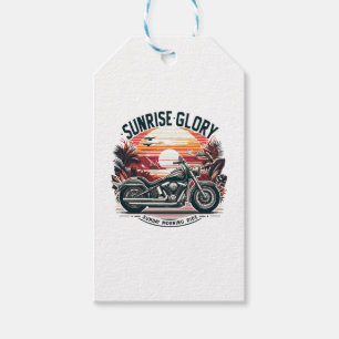 SUNRISE GLORY SUNDAY MORNING RIDE GIFT TAGS