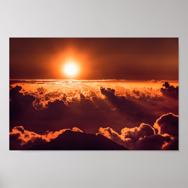 Sunrise Haleakala | Poster (Devant)