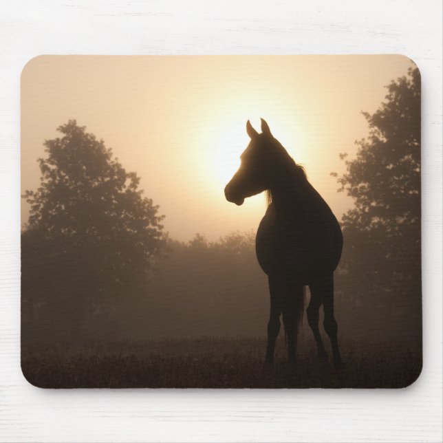 Sunrise Horse Mouse Pad (Front)