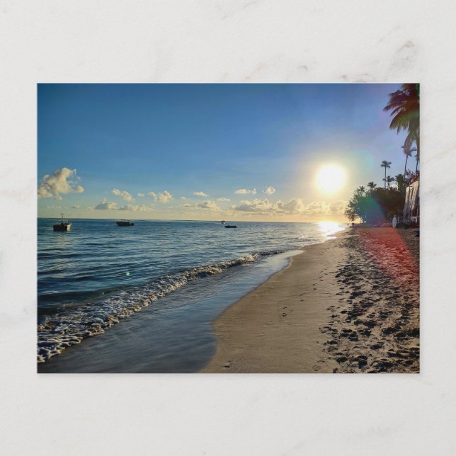 SUNRISE IN BAVARO POSTCARD (Front)