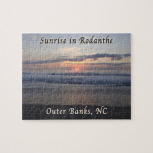 Sunrise in Rodanthe Outer Banks NC Jigsaw Puzzle