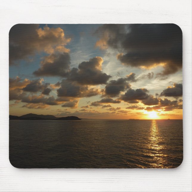 Sunrise in St. Thomas I US Virgin Islands Mouse Pad (Front)