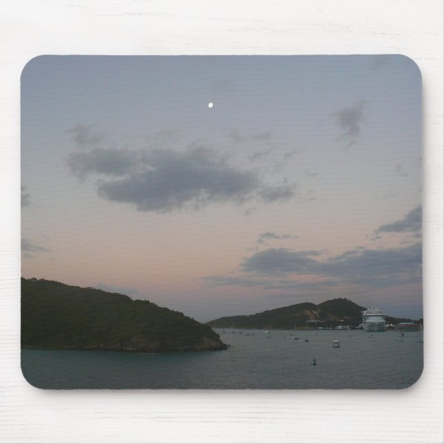 Sunrise in St. Thomas III US Virgin Islands Mouse Pad (Front)
