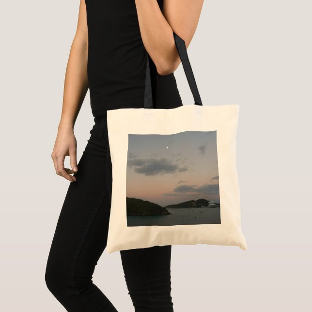 Sunrise in St. Thomas III US Virgin Islands Tote Bag (Front (Product))