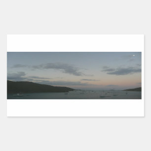 Sunrise in St. Thomas IV US Virgin Islands Sticker