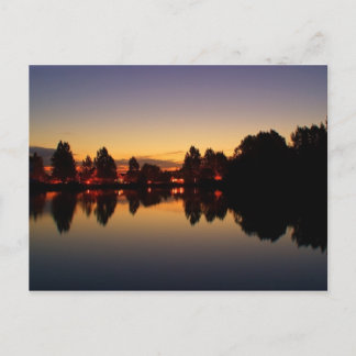 Sunrise in the Cotswold postcard