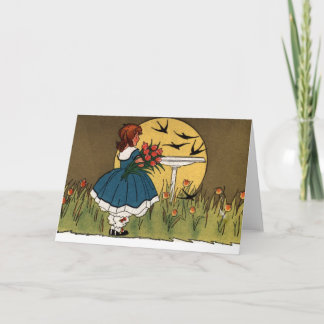 Sunrise in the Tulip Garden Card