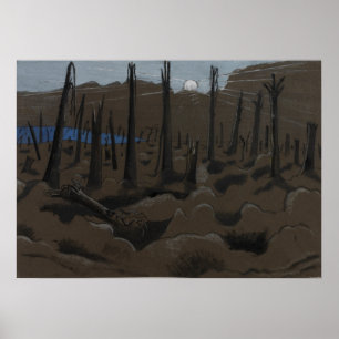Sunrise Inverness Copse Poster
