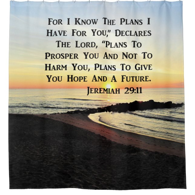 SUNRISE JEREMIAH 29:11 BIBLE VERSE (Front)