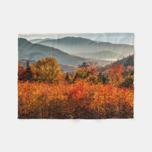 Sunrise Kancamagus Highway Overlook New Hampshire Fleece Blanket