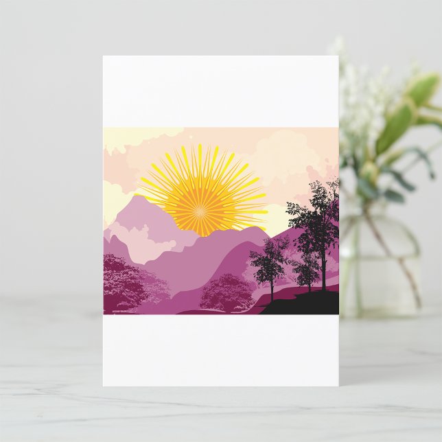 Sunrise Landscape Invitation (Creator Uploaded)