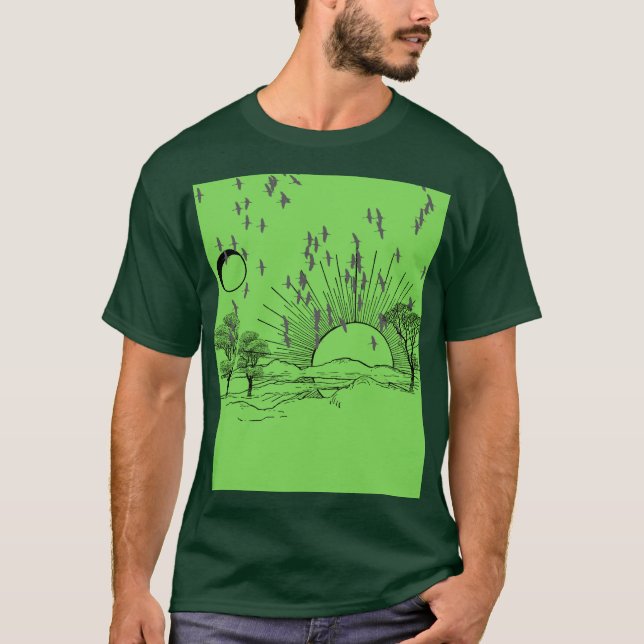 SUNRISE LANDSCAPE T-Shirt (Front)