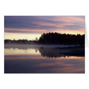 Sunrise Maine lakeview (blank)