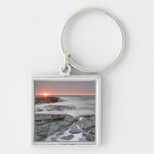 Sunrise near Brenton Point State Park on Ocean Keychain
