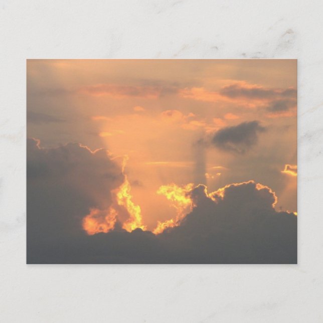 Sunrise, New Haven, Belize Postcard (Front)