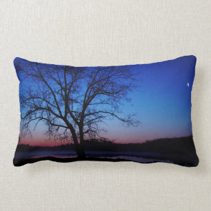 Sunrise Oak Tree moon MoJo Pillow