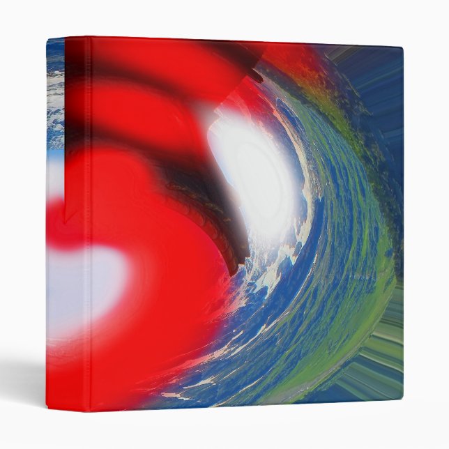 Sunrise on an alien world binder (Front/Spine)