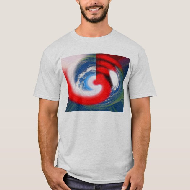 Sunrise on an alien world T-Shirt (Front)