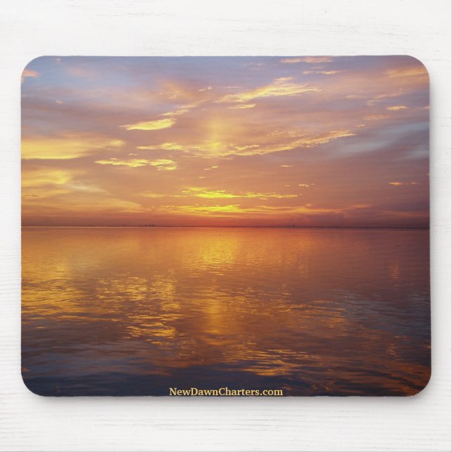 Sunrise on Biscayne Bay Mouse Pad (Front)