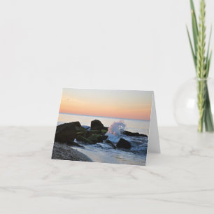 Sunrise on Cape Cod- Falmouth, MA Blank Notecard