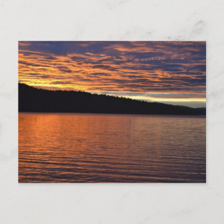 Sunrise on Lake Washington Postcard