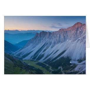 Sunrise on mt. falschkogel, in the lechtaler 2