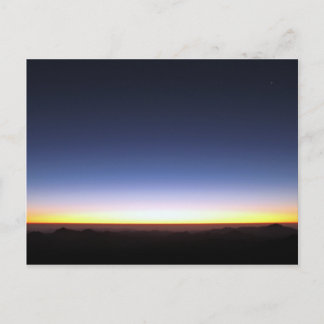 Sunrise on Mt Sinai Postcard