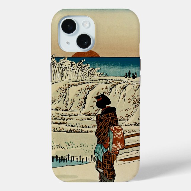 Sunrise on New Year's Day at Susaki Case-Mate iPhone Case (Back)