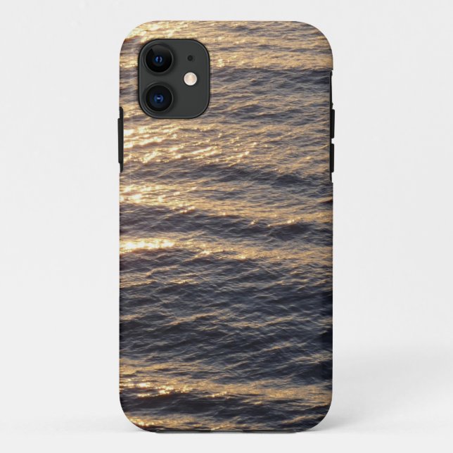 Sunrise on Ocean Waters Calming Photography Case-Mate iPhone Case (Back)