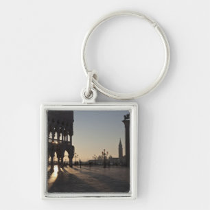 Sunrise on Plaza San Marco Keychain