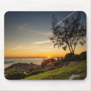 Sunrise On The Beach Armação, Brazil Mouse Pad