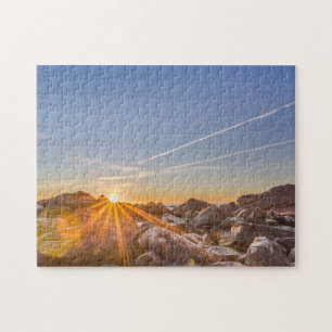 Sunrise On The Beach Armação In Florianópolis Jigsaw Puzzle