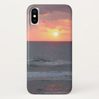 Sunrise on the Beach iPhone case