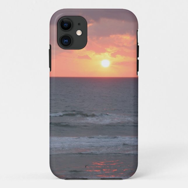 Sunrise on the Beach iPhone case (Back)