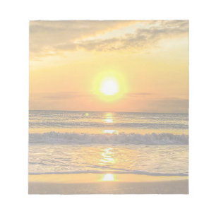 Sunrise on the Beach Notepad