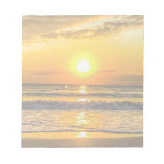 Sunrise on the Beach Notepad 