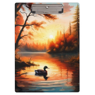 Sunrise on the Lake Clipboard