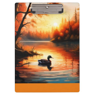 Sunrise on the Lake Clipboard