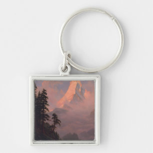 Sunrise on the Matterhorn Keychain