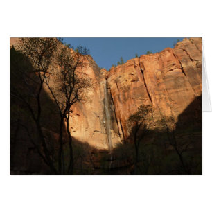 Sunrise on the Riverside Walk Trail at Zion