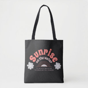 Sunrise on the Water Tote Bag