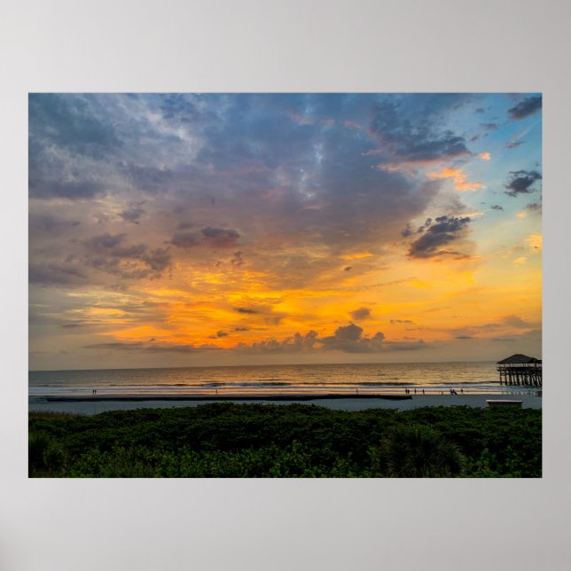 Sunrise on Tybee Poster (Front)