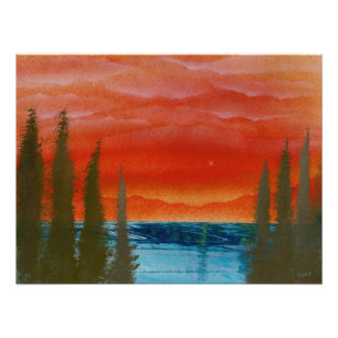 Sunrise or Sunset Photo Print
