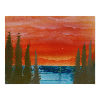 Sunrise or Sunset Photo Print