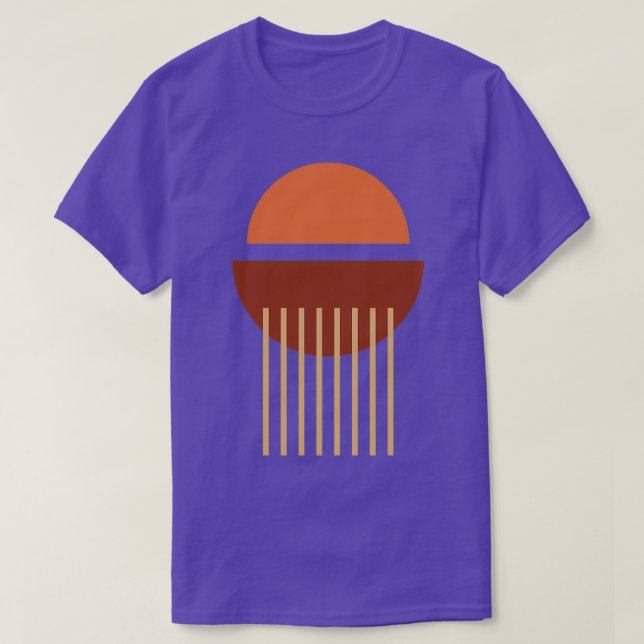 Sunrise Orange Red T-Shirt (Design Front)