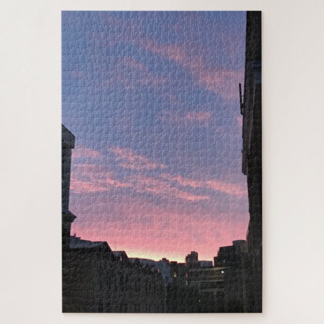 Sunrise Over Clerkenwell London United Kingdom Jigsaw Puzzle (Vertical)