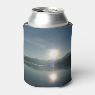 Sunrise over College Fjord Alaska Photography Can Cooler