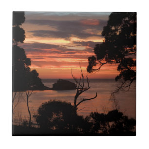 Sunrise Over Freycinet Np Tile