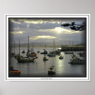 Sunrise Over Monterey Bay Print